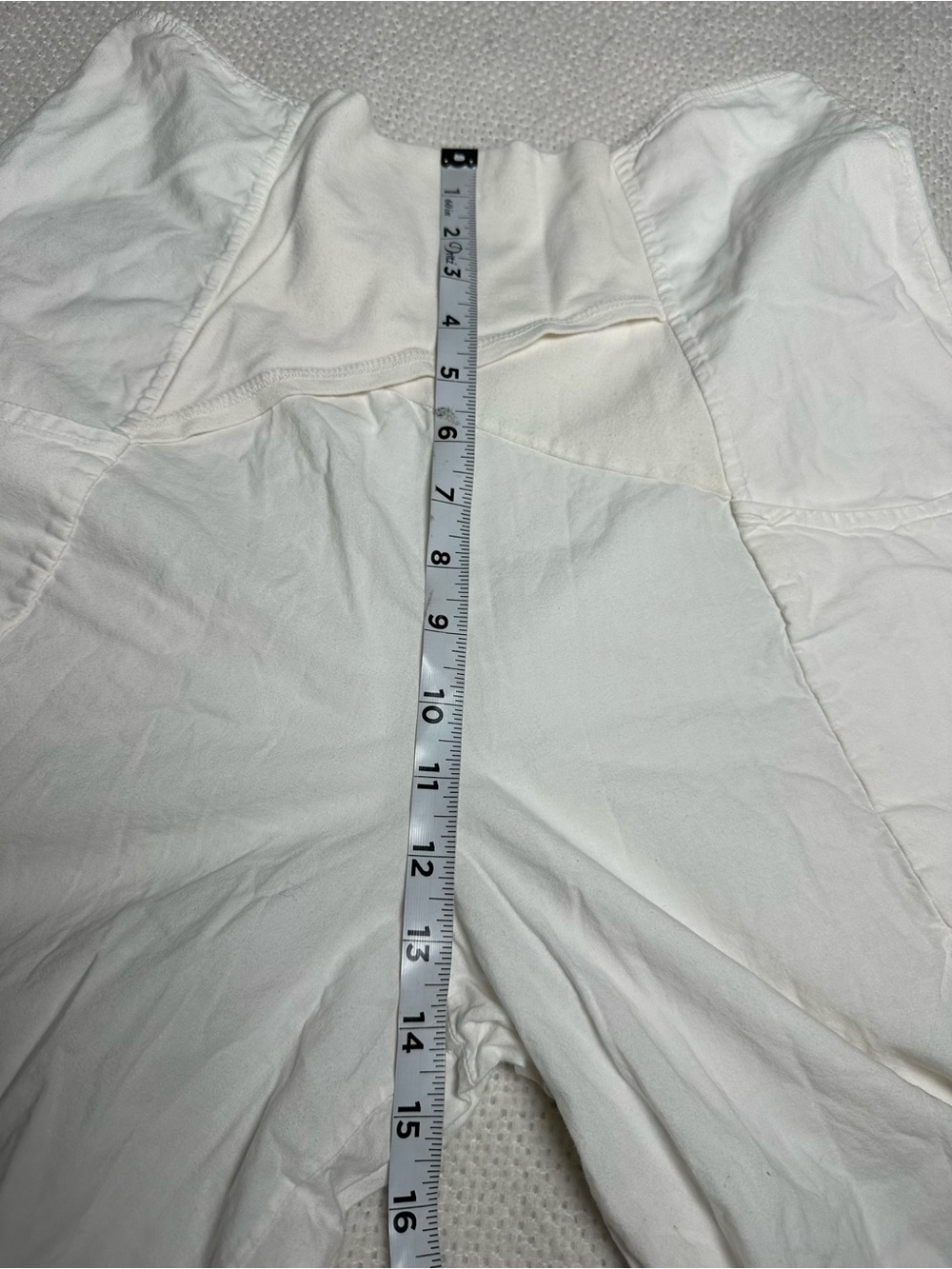 LUNALUZ White Cotton Wide Leg Palazzo Pants / Culottes – Size 3 - Picture 4 of 14